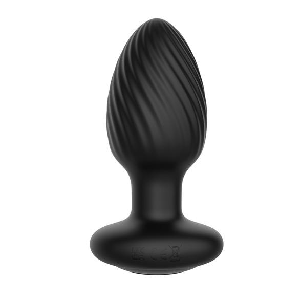 Nexus - Tornado Rotating Remote Control Anal Plug Large - Black