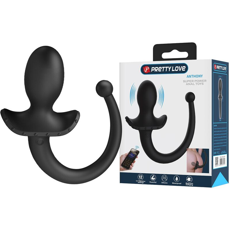 Pretty love - anthony app control anal and perineum vibrator black 17