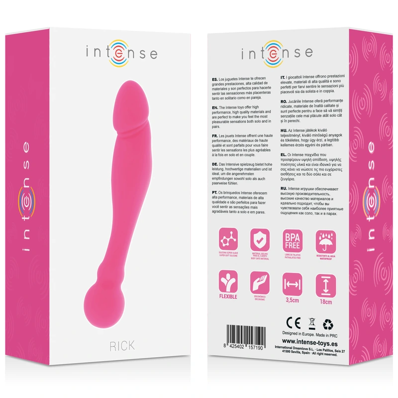 Intense - silicone rick dual pink 5