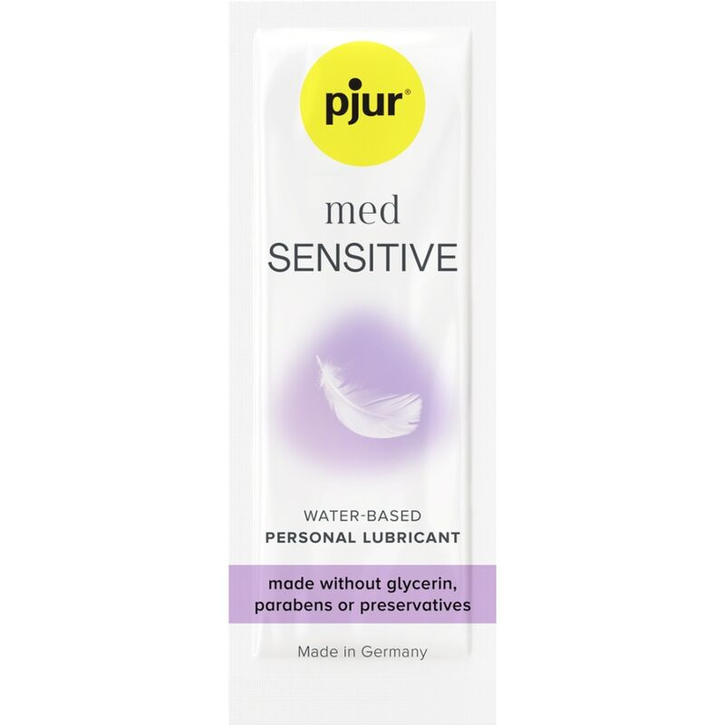 Pjur Med Sensitive Glide Lubrikant na vodnej báze 2 ml (Pôvodná cena 0,99 €)