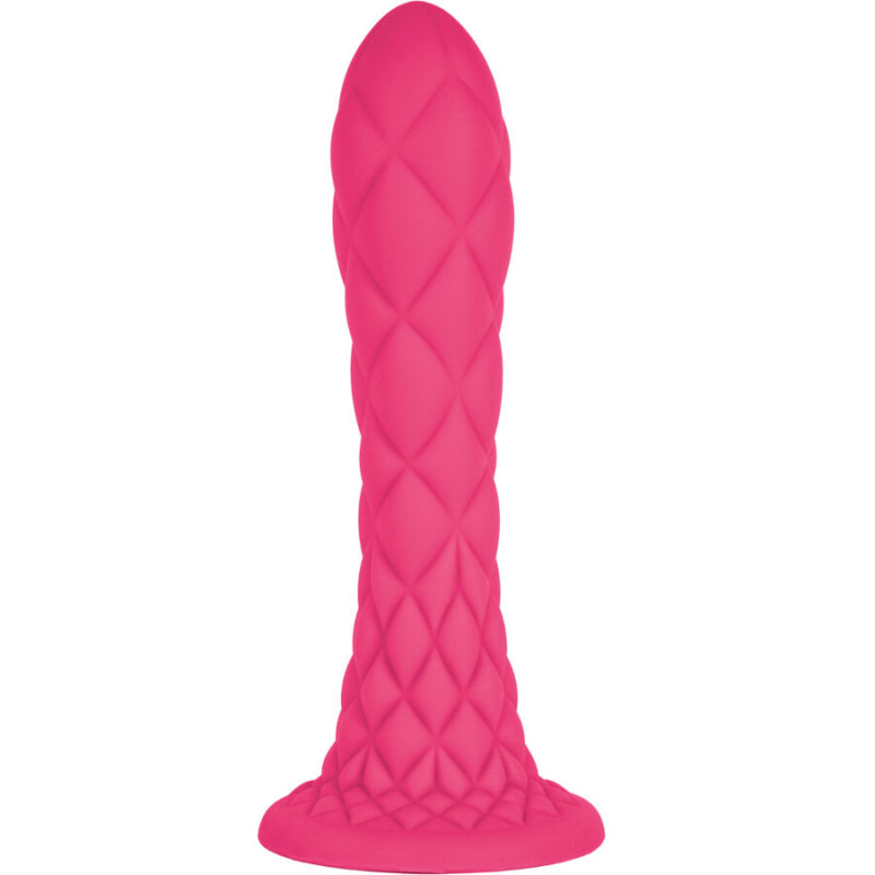 Silexd - dreamy dildo fantasy liquid silicone thermoreactive fuchsia 18.5 cm 1