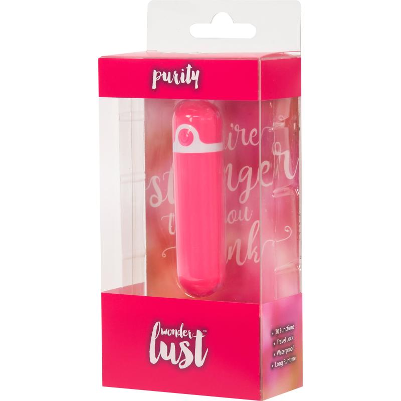 Wonderlust - Purity Rechargeable Bullet Pink 9