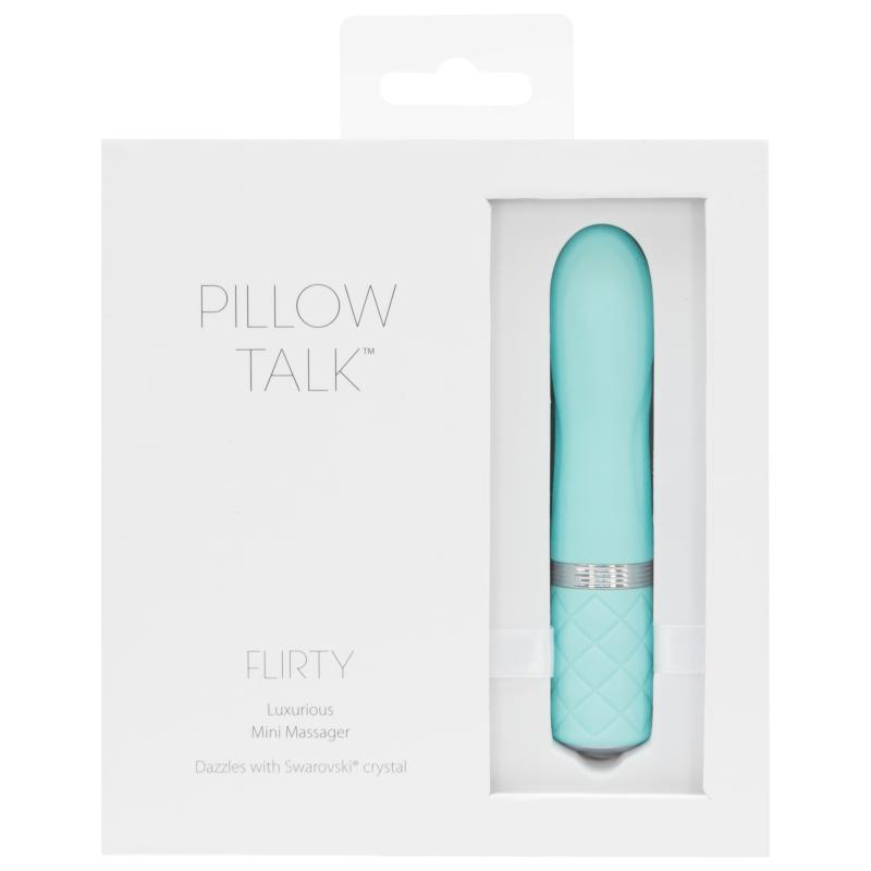 Pillow Talk - Flirty Bullet Modrozelený - Vibrátor 1