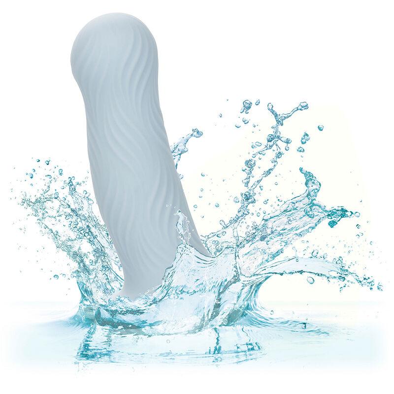 Calexotics - wave rider foam anal plug blue 7