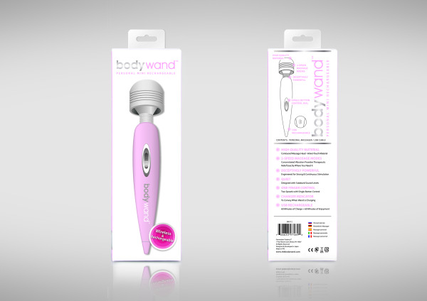 Bodywand - Rechargeable Usb Massager Pink - Masážna Hlavica 11