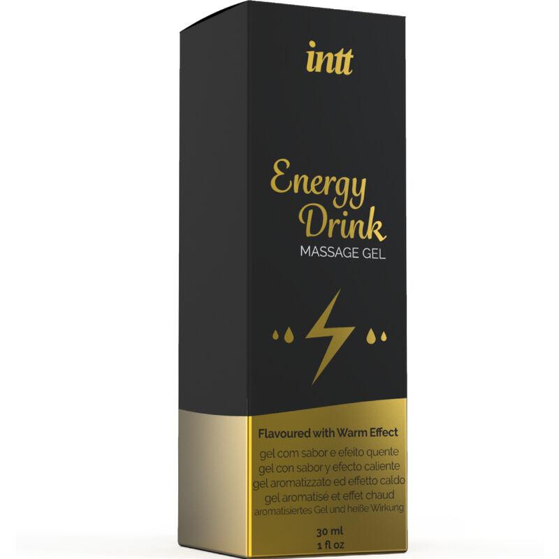 Intt - Massage Gel With Flavored Energy Ca Drink And Heating Effect