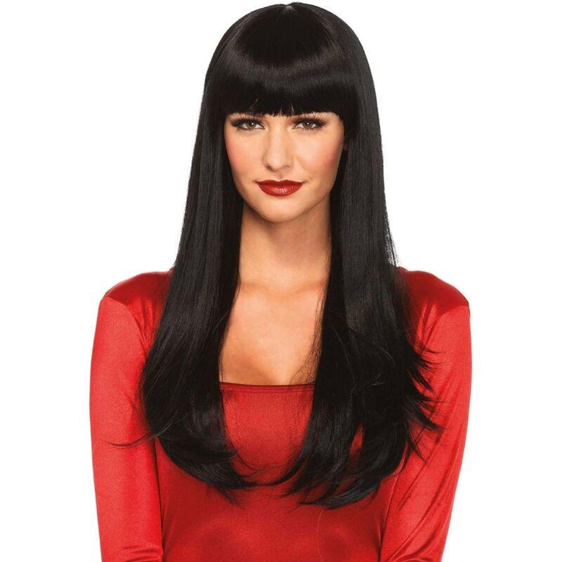 Leg avenue - bangin long straight wig black