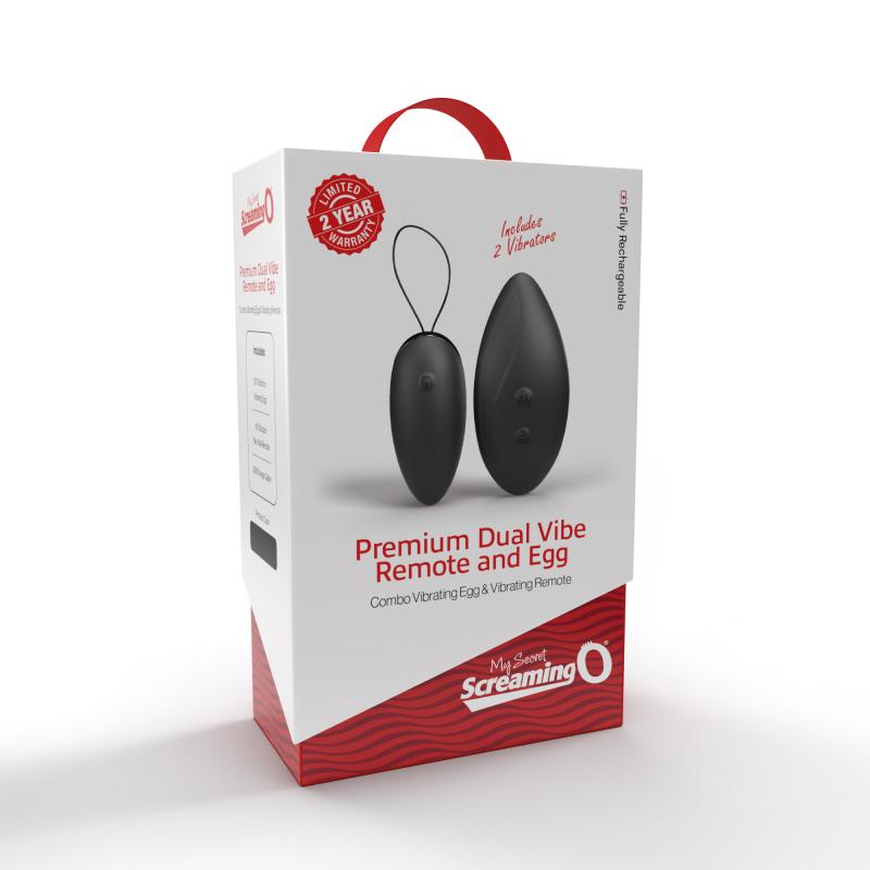 The Screaming O - Premium Dual Vibe Remote & Egg 2