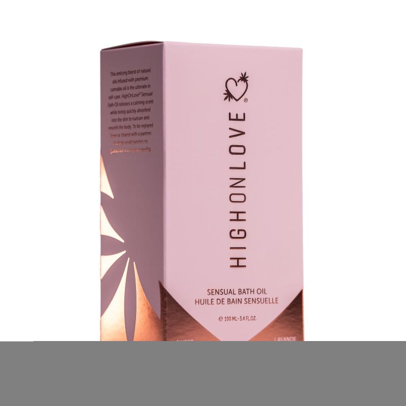 Highonlove - Bath Oil Lavender Honeybee 1