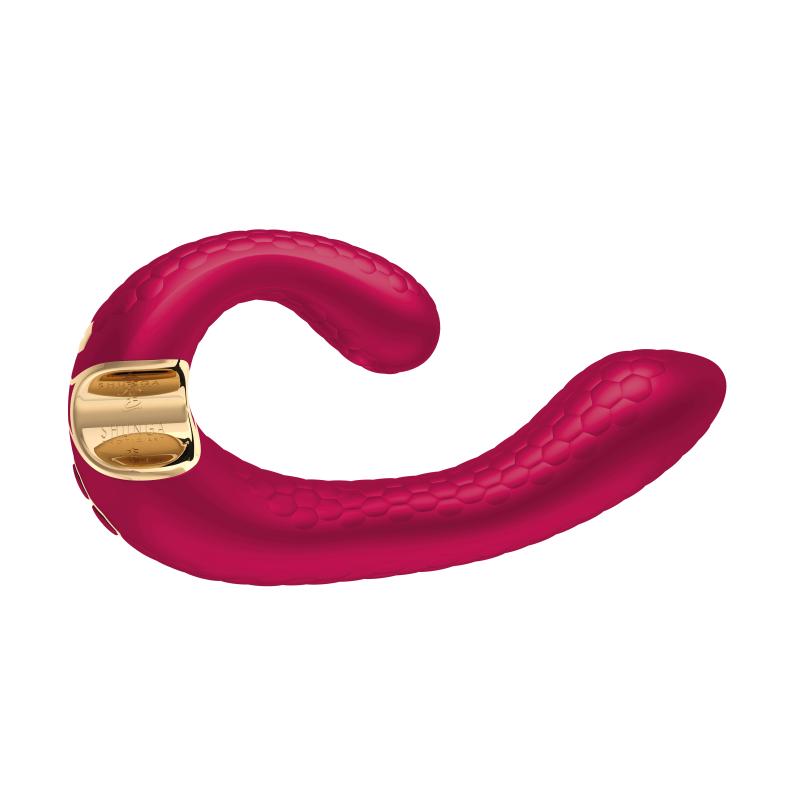 Shunga - Miyo Intimate Massager Raspberry - Vibrátor 7