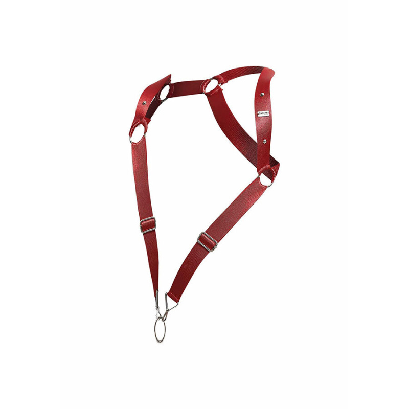 Mob - dngeon red straight back harness one size 6