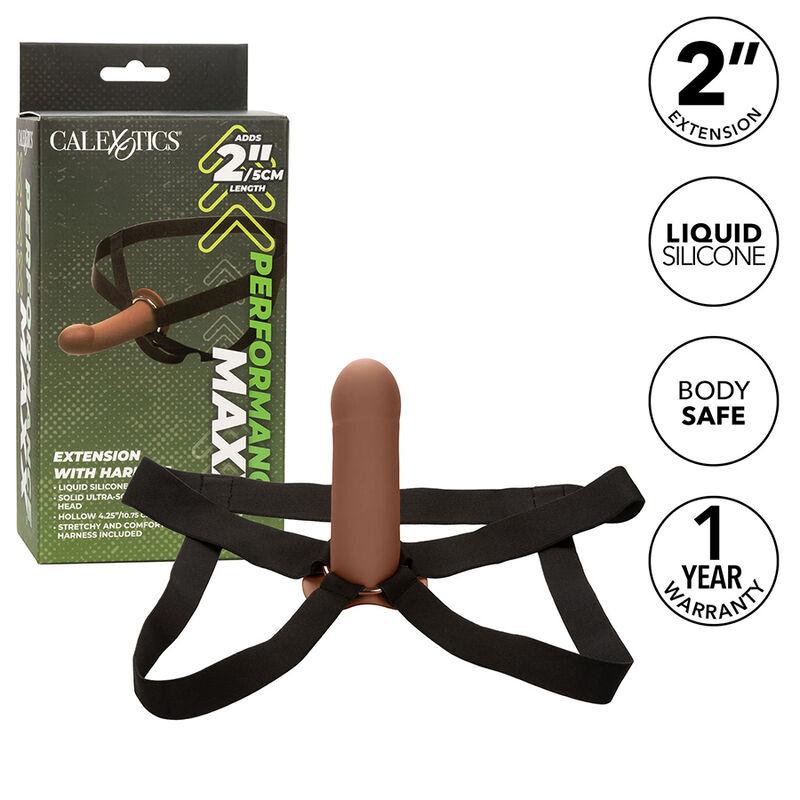 Calexotics - Performance Maxx Extension With Harness Brown Skin 1