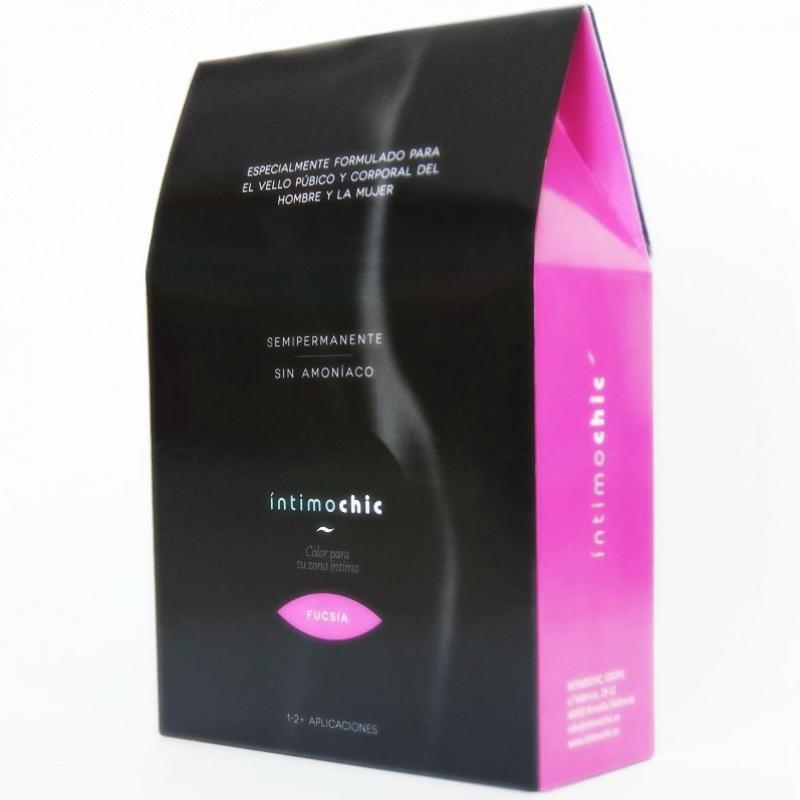 Intimochic Dye For Pubic And Body Hair / Fuchsia