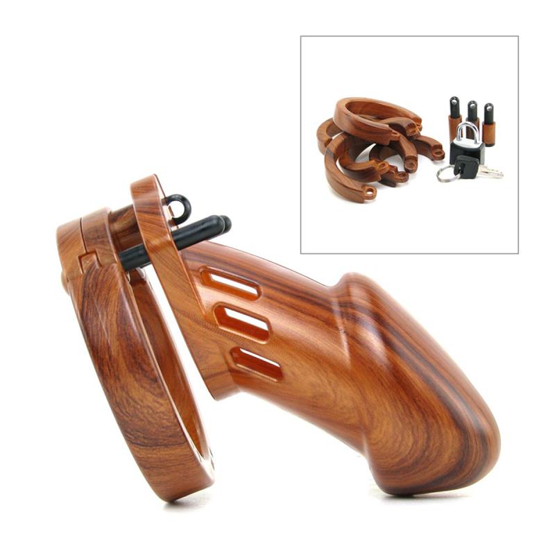 Cb-X - Cb-6000 Chastity Cock Cage 35 Mm Brown