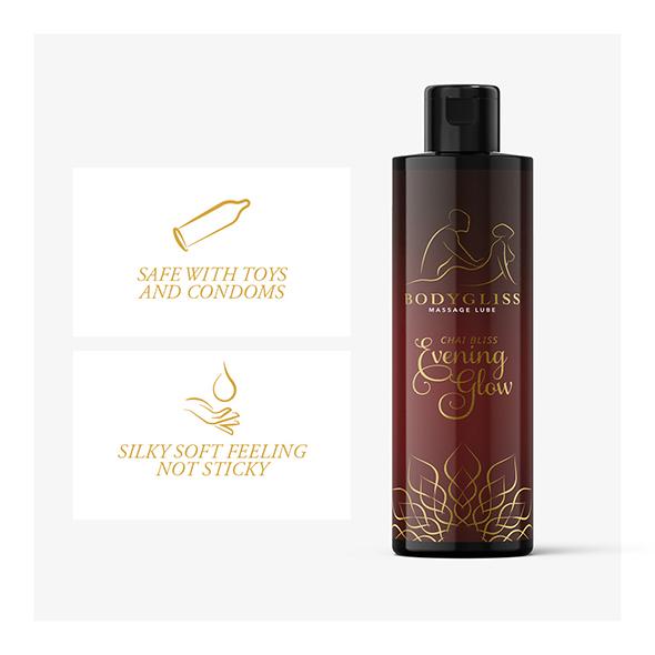 Bodygliss - Intimate Massage Oil Chai Bliss Evening Glow 12