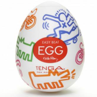Tenga Egg Street Easy Ona-Cap By Keith Haring