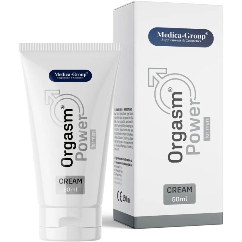 Medica group - orgasm power intimate cream for men 50 ml 2