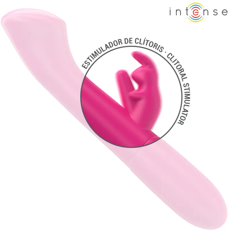 Intense - julieta rabbit vibrator 18.6 cm 10 vibrations pink 4