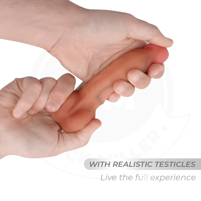Cock miller - hyperrealistic articulable dildo 14.8 cm 5