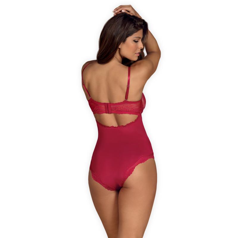 Obsessive - Rosalyne Teddy Red L/Xl