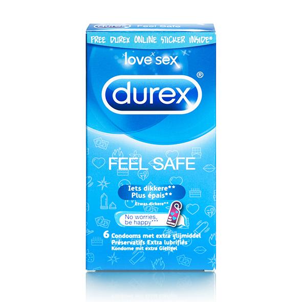 Durex - Emoji Feel Safe Condoms 6 Pcs