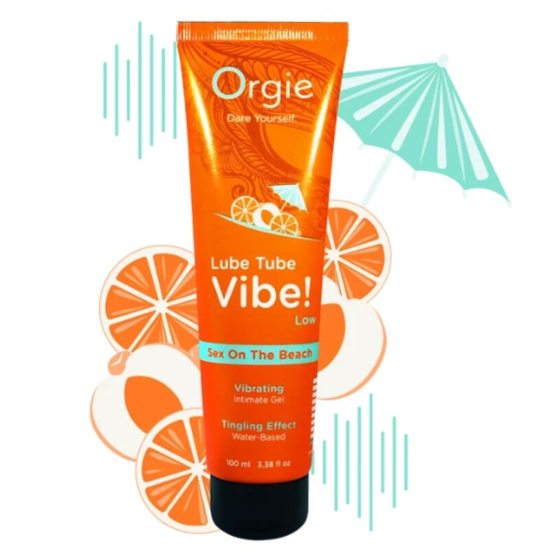 Orgie - lube tube vibe! sex on the beach kissable intimate gel low tingling 100 ml 2