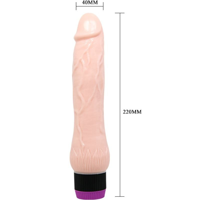Baile - adour club realistic vibrator wide base 22 cm 2