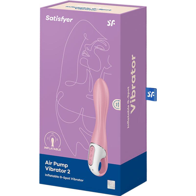 Satisfyer - Air Pump Vibrator 2 Ancient Pink 5