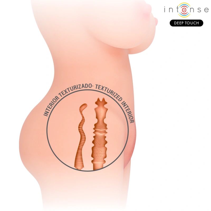 Intense deep touch - jesse torso double vagina & ano masturbator 6