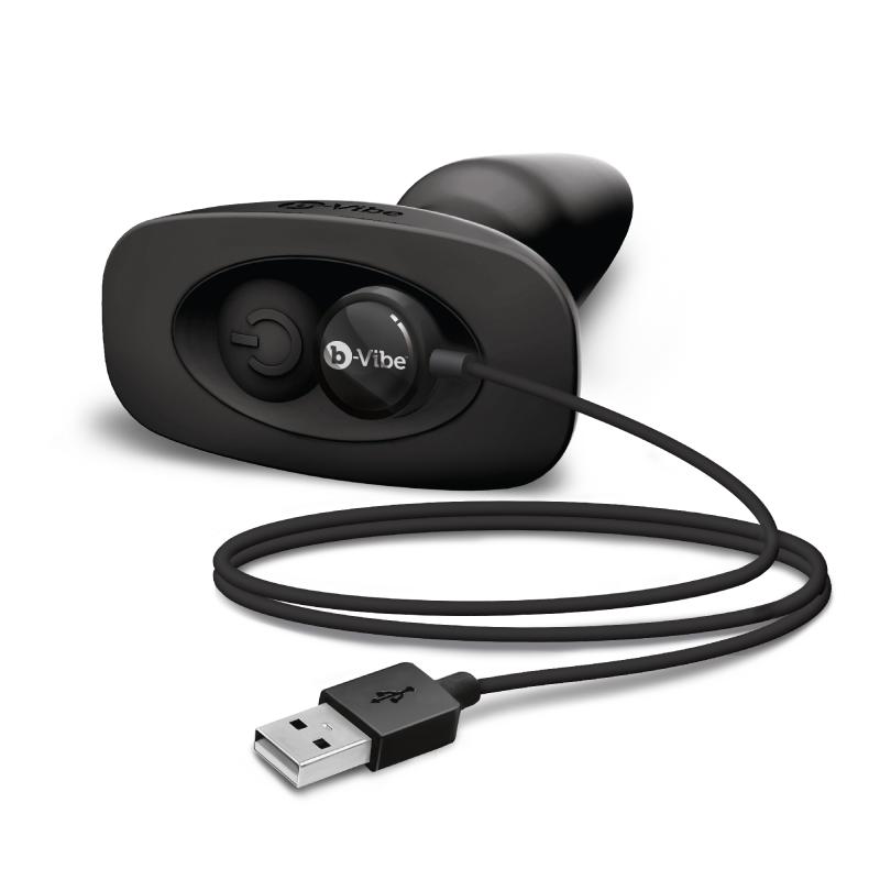 B-Vibe - Rimming Remote Control Plug Black 2 6