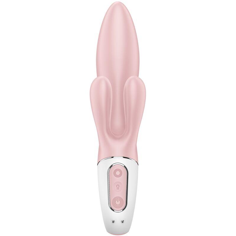 Satisfyer - air pump bunny 3 inflatable rabbit vibrator pink 1