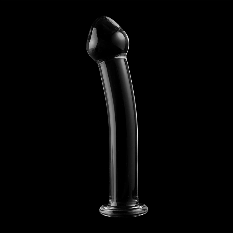 Nebula series by ibiza - model 11 dildo borosilicate glass clear 16 cm -o- 3 cm 6