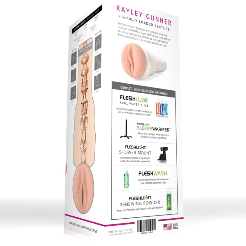 Fleshlight - kayley gunner vagina masturbator 5