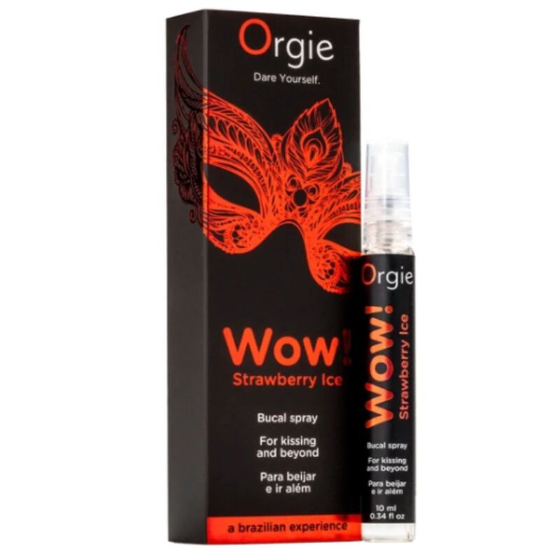 Orgie - wow! strawberry ice buccal spray 10 ml 3