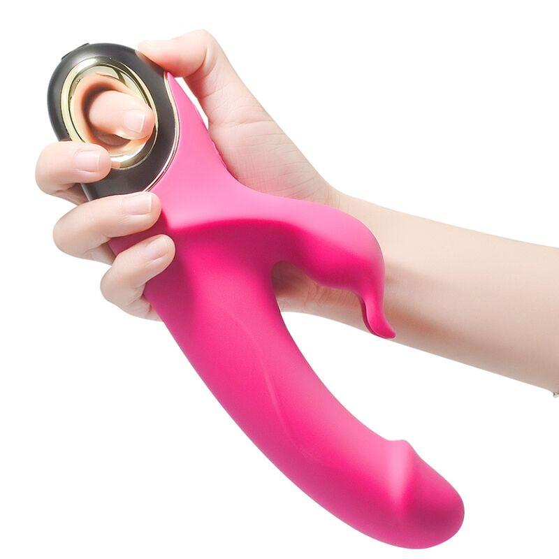Armony - Meteror Dildo Vibrator Rabbit Rotator Fuchsia 3