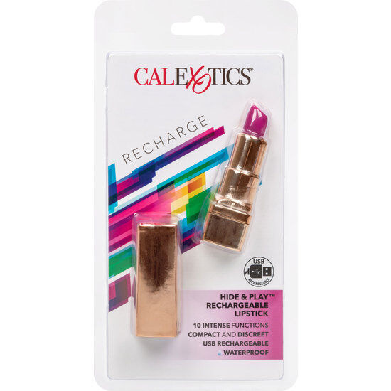 Calexotics - hide & play lipstick recharge purple 1