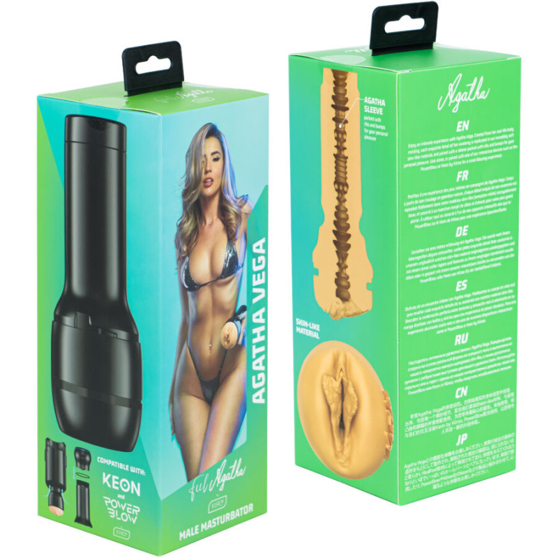 Kiiroo - feel agatha vega masturbador stars collection 5