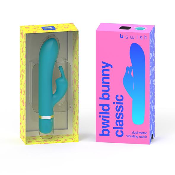 B Swish - Bwild Classic Bunny Rabbit Vibrator Jade - Vibrátor 6
