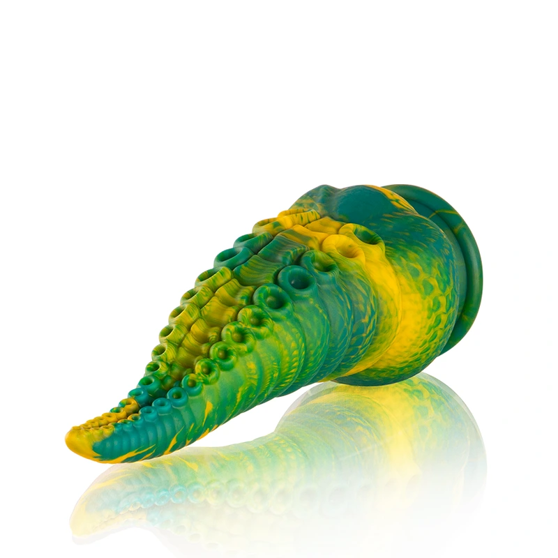 Epic - cetus dildo green tentacle small size 4
