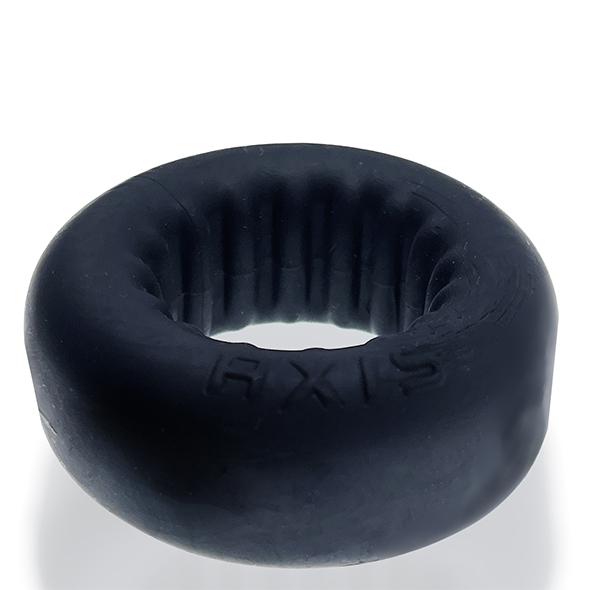 Oxballs - Axis Rib Griphold Cockring Black Ice