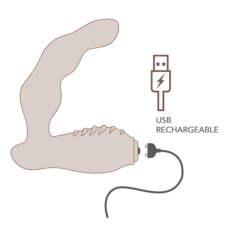 Rocks-off - nova dominion rechargeable prostate & perineum massager 16 function blue 10
