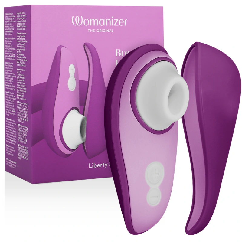 Womanizer - liberty 2 clitoris stimulator & suction violet