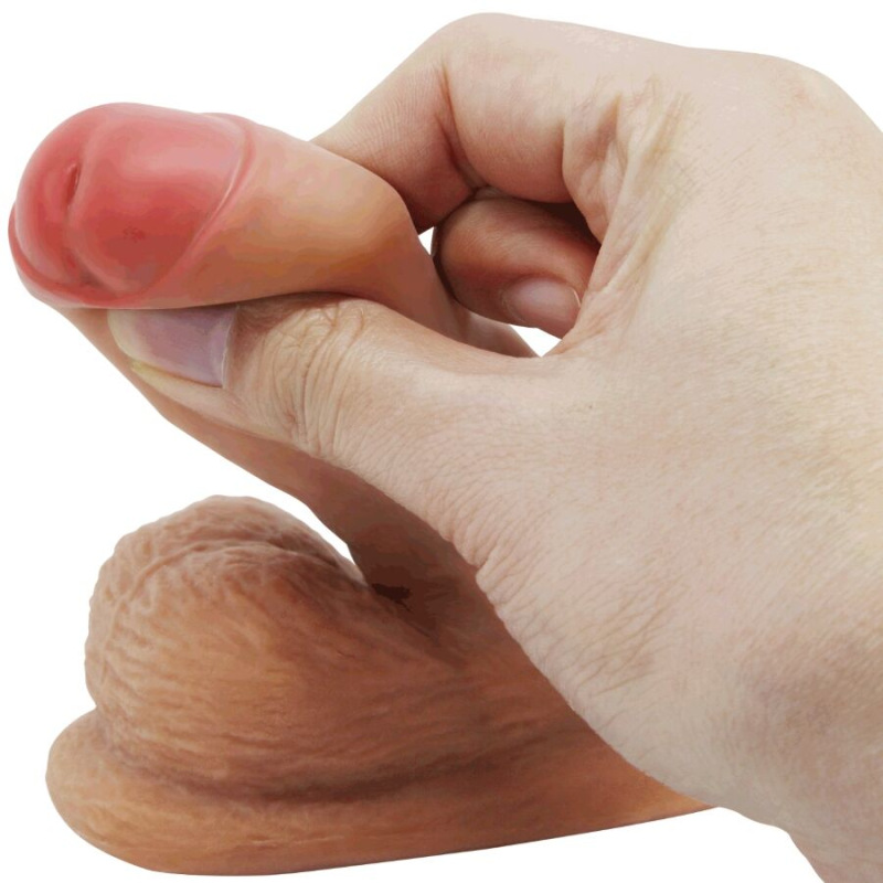 Pretty love - warnell ultra realistic and elastic dildo 9.5 cm mulato 5