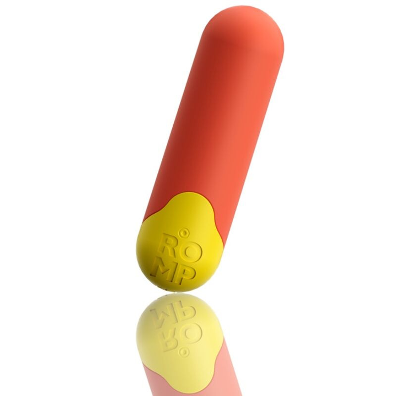 Romp - riot multifunction vibrating bullet orange + yellow 2
