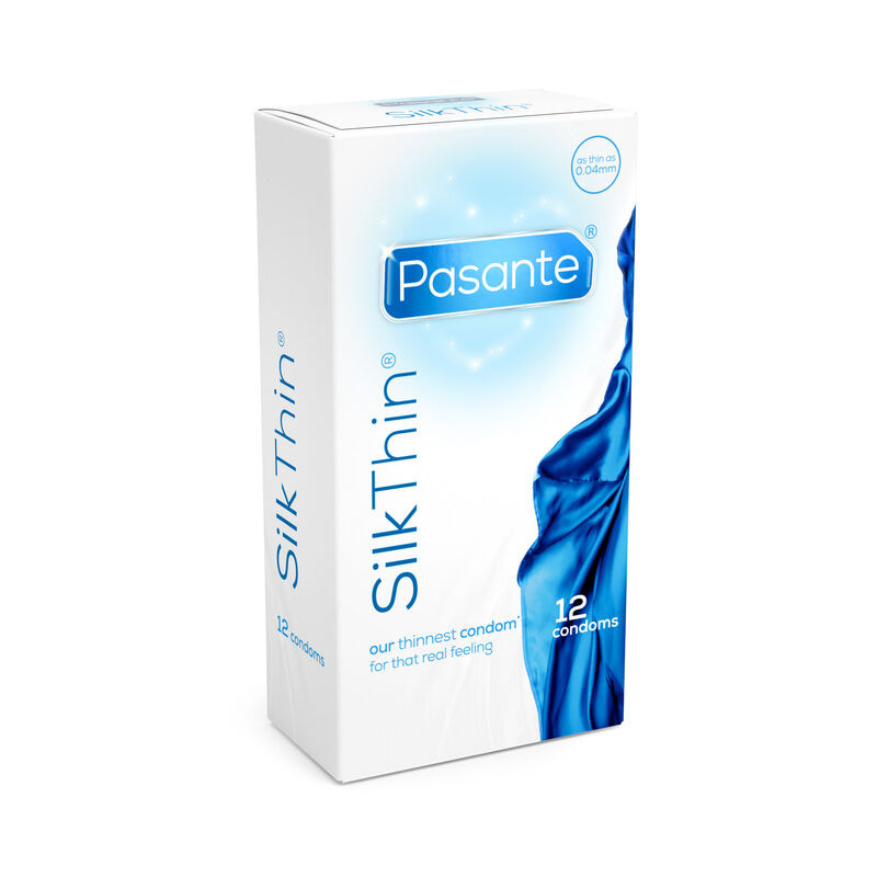 Pasante - SilkThin ultra tenké kondómy 12 ks