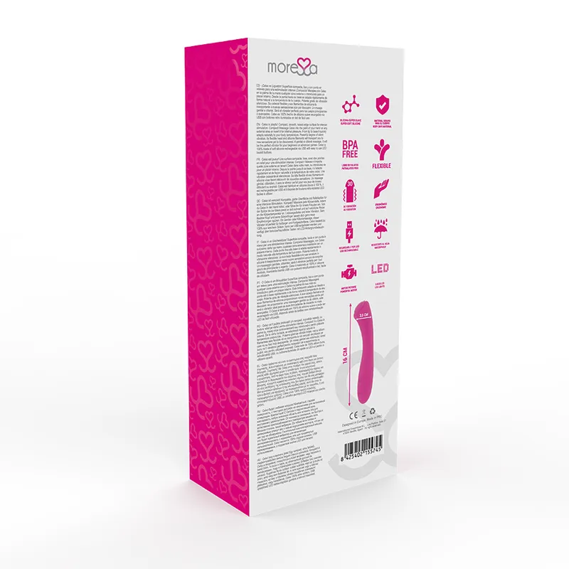 Amoressa Celso Premium Silicone Rechargeable 3