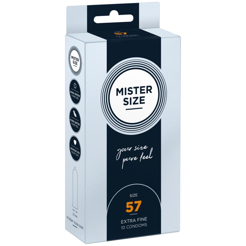 Mister.Size - 57 Mm Condoms 10 Pcs 2