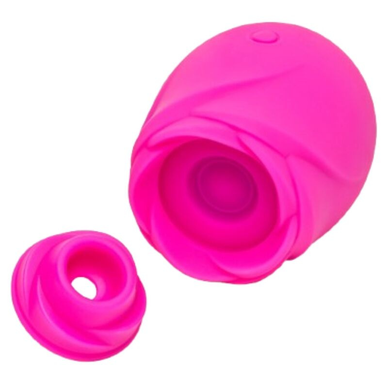 Romp - rose pink-shaped clitoral suction tool 3