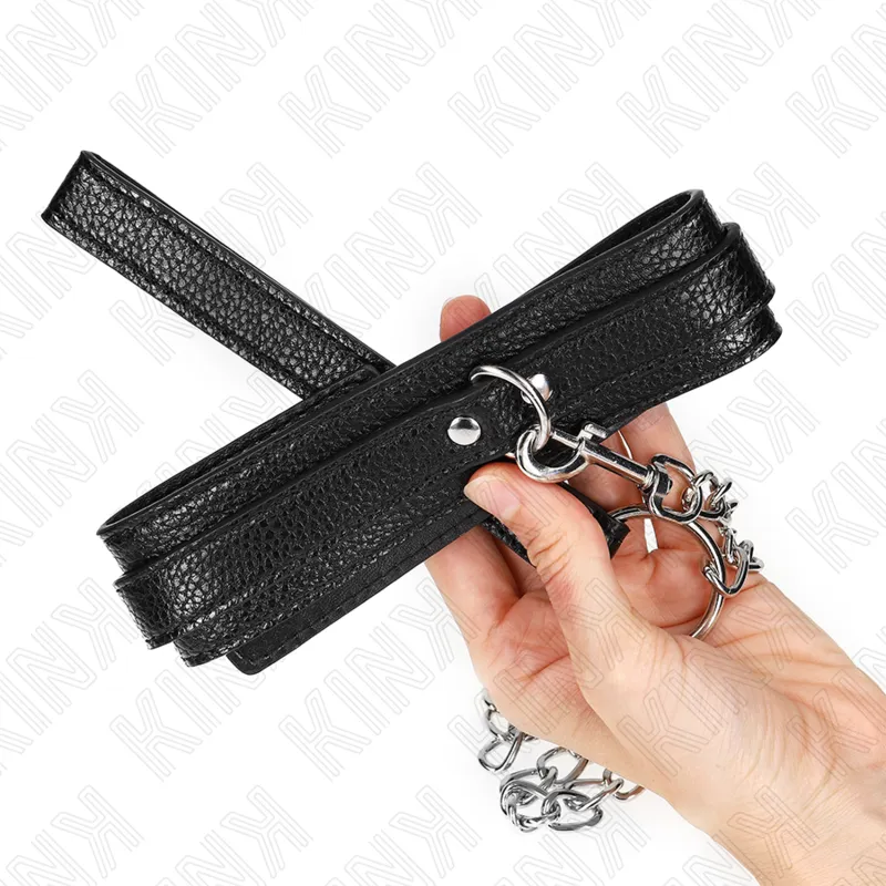 Kink - Snake Pattern Necklace With Leash 65 Cm 4