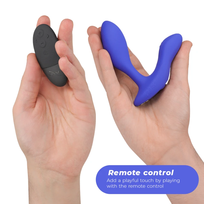 We-Vibe - Vector+ Vibrating Prostate Massager Royal Blue 2